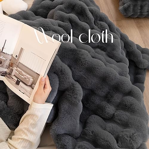 Miniatura 2 de EFELIM Funda de sofá de piel sintética para sofá modular en forma de L, funda de sofá lanudo de 1, 2, 3 cojines, protector antideslizante y