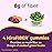 MiraFIBER Gummies from the Makers of MiraLAX, 8g of Daily Fiber Per Serving, Metabolism Support with B Vitamins, Gut Health for Men & Women, Prebiotic Fiber Gummies for Adults, Mixed Fruit Flavor 72Ct