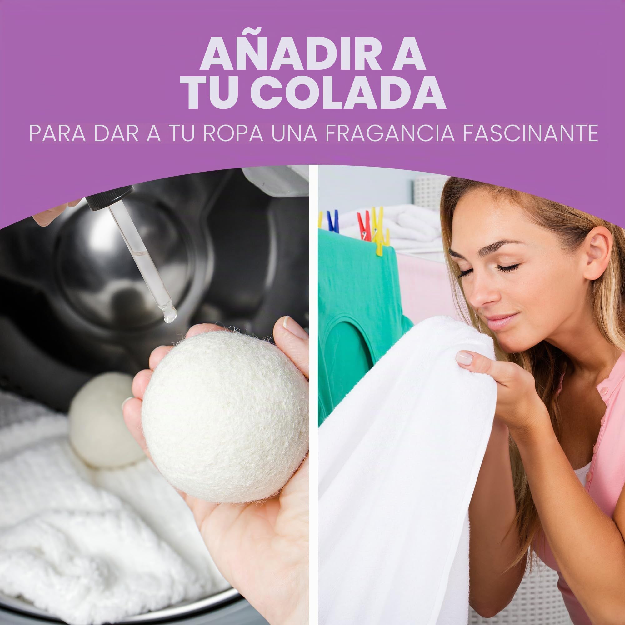 Flor de Lis - Perfume exclusivo para secadora, aceite con fragancia de talco, aroma de esencias para ambientadores de varillas