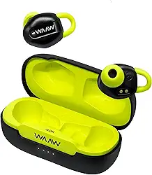 WAAW by ALOK Fone de Ouvido SPORT MOVE 200 Bluetooth, Resistente à Água e Suor, Até 30h de Autonomia