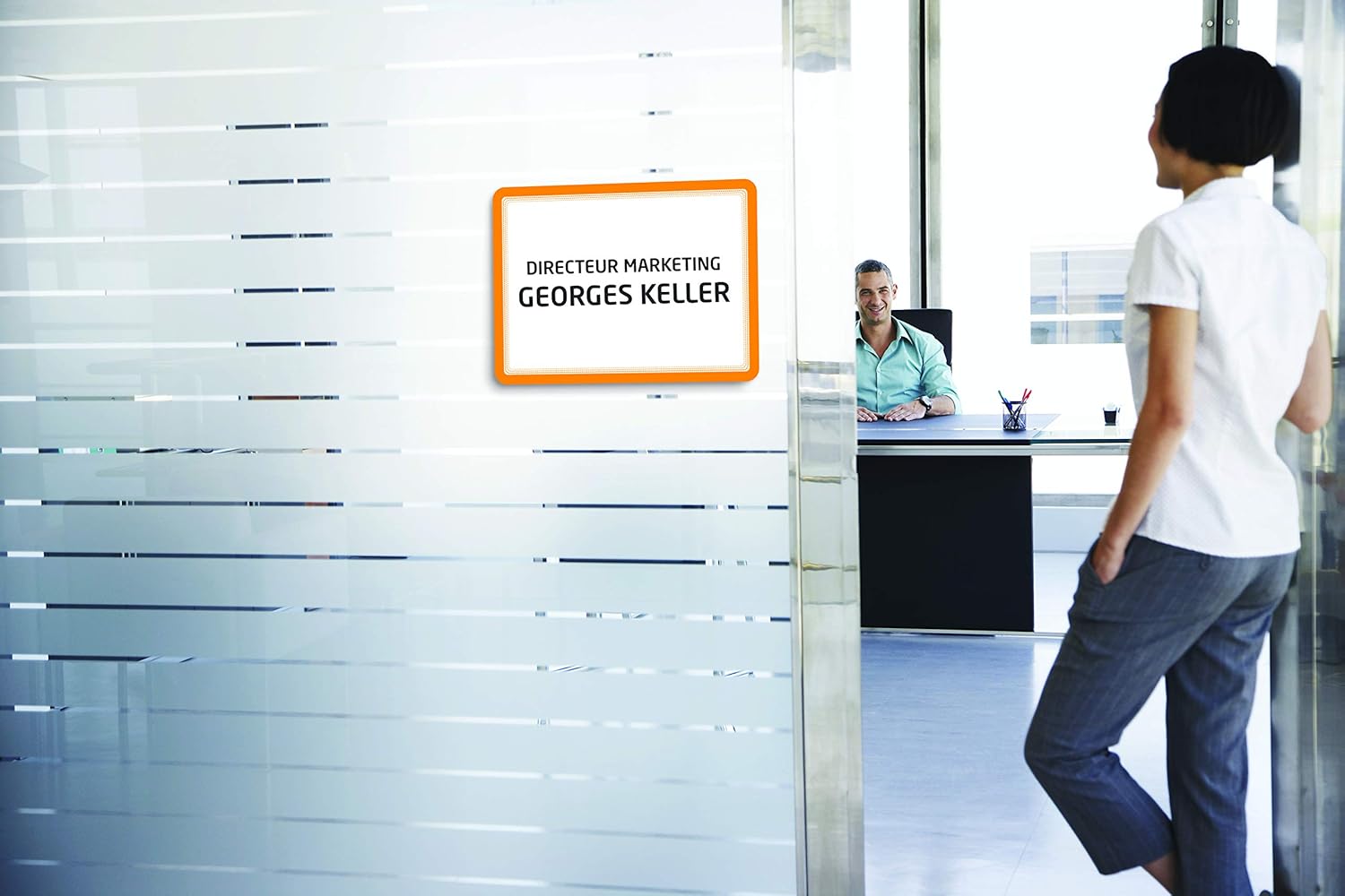 Tarifold 194956 Display Frame Magneto, A4, Orange