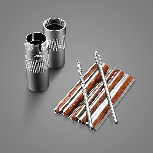 Miniatura 4 de Fri Concepts AirPlugger, un kit de reparación de neumáticos compacto, plateado, talla única