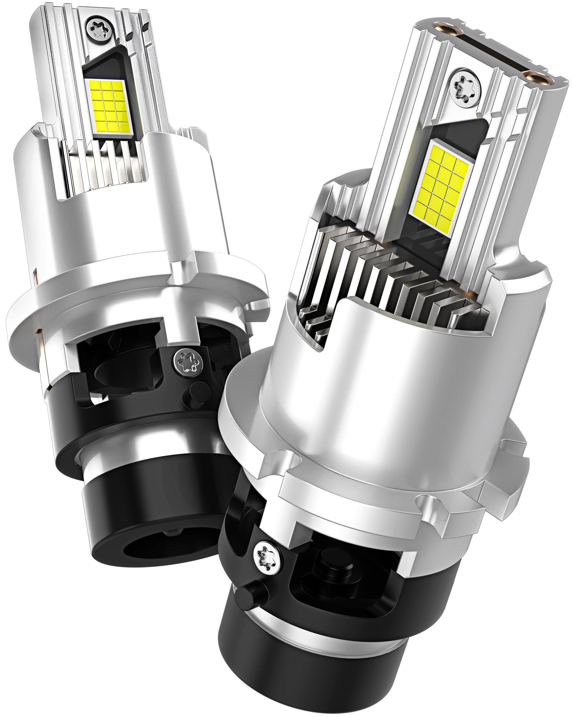 Lampada Stellar – Tecnologia rivoluzionaria, bianco diamante 6500K, +200% di luminosità, sostituzione del bruciatore allo xeno con garanzia di 2 anni, D2S, 1 paio