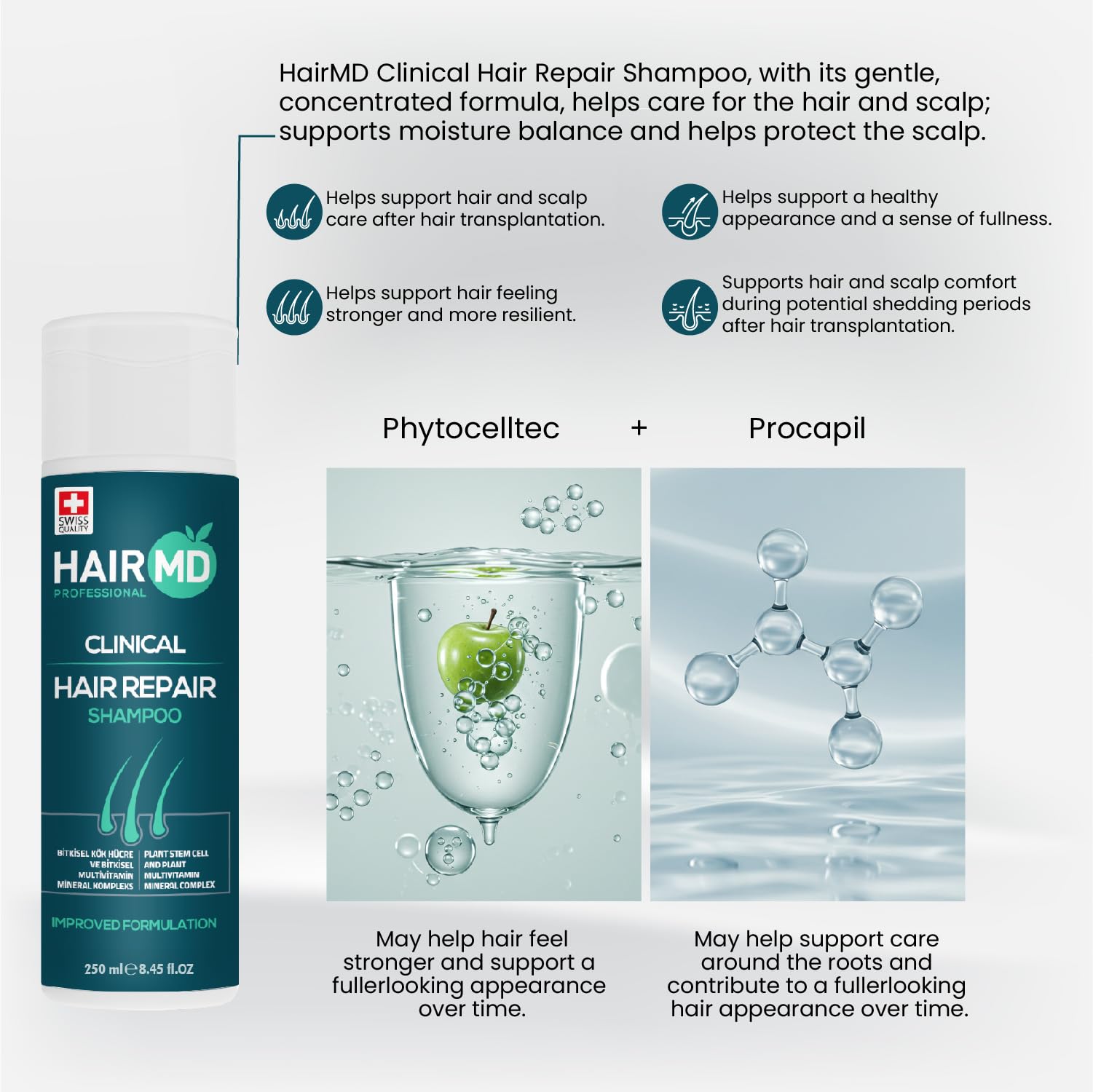 Haarbehandlung Shampoo und Lotion Set