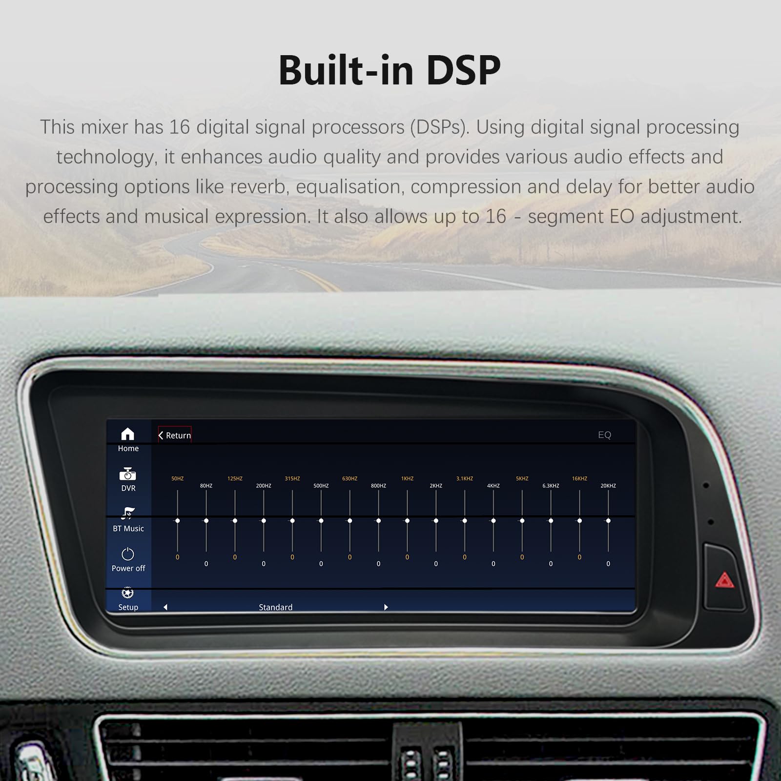 AIOMERUI Pantalla táctil CarPlay de 8.9 pulgadas para Audi Q5 2009-2017 año con 2GMMI, HD1920* 720 Radio de coche Pantalla estéreo Android Auto Mirrorlink (Concierto/Sinfonía 2GMMI)