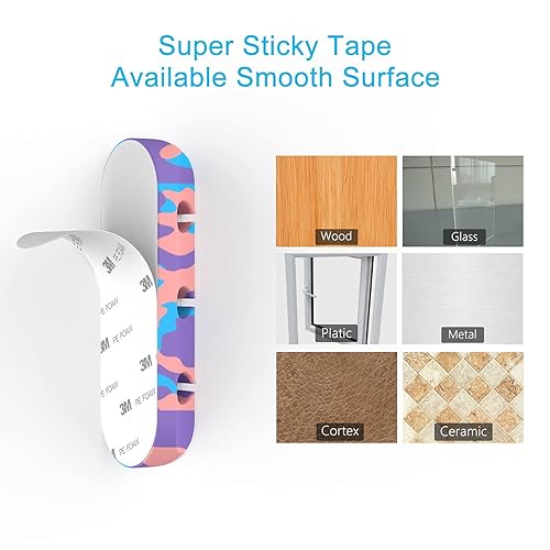 Vista 18 de Organizador de cables, clips transparentes para cables, organizador de cables, organizador de cables USB, organizador de cables, 2 paquetes