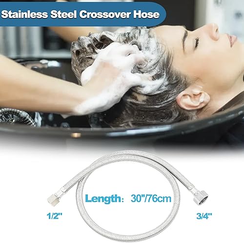 Miniatura 3 de Kit de rompedor de vacío de tazón de champú 7 piezas de repuesto para fregadero de salón