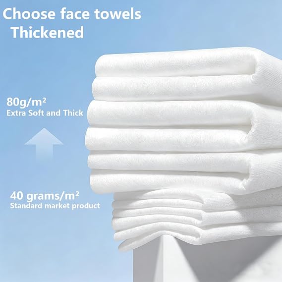 Women's Disposable Face Towels, 10 x 12 Extra Large