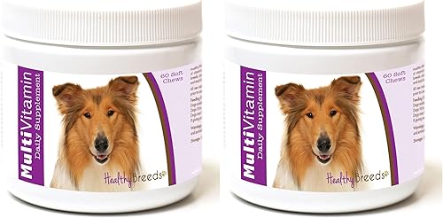 Miniatura 170 de Healthy Breeds Multivitamínico siberiano Husky para perros, suplemento diario recomendado por veterinarios, sabor a tocino, 60 masticables suaves