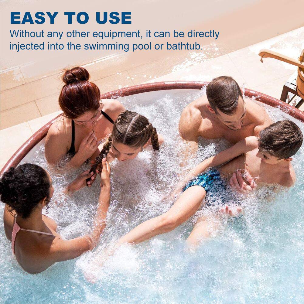 TUKNON Chlorine Tablets for Hot Tubs, Chlorine Tablets for Swimming