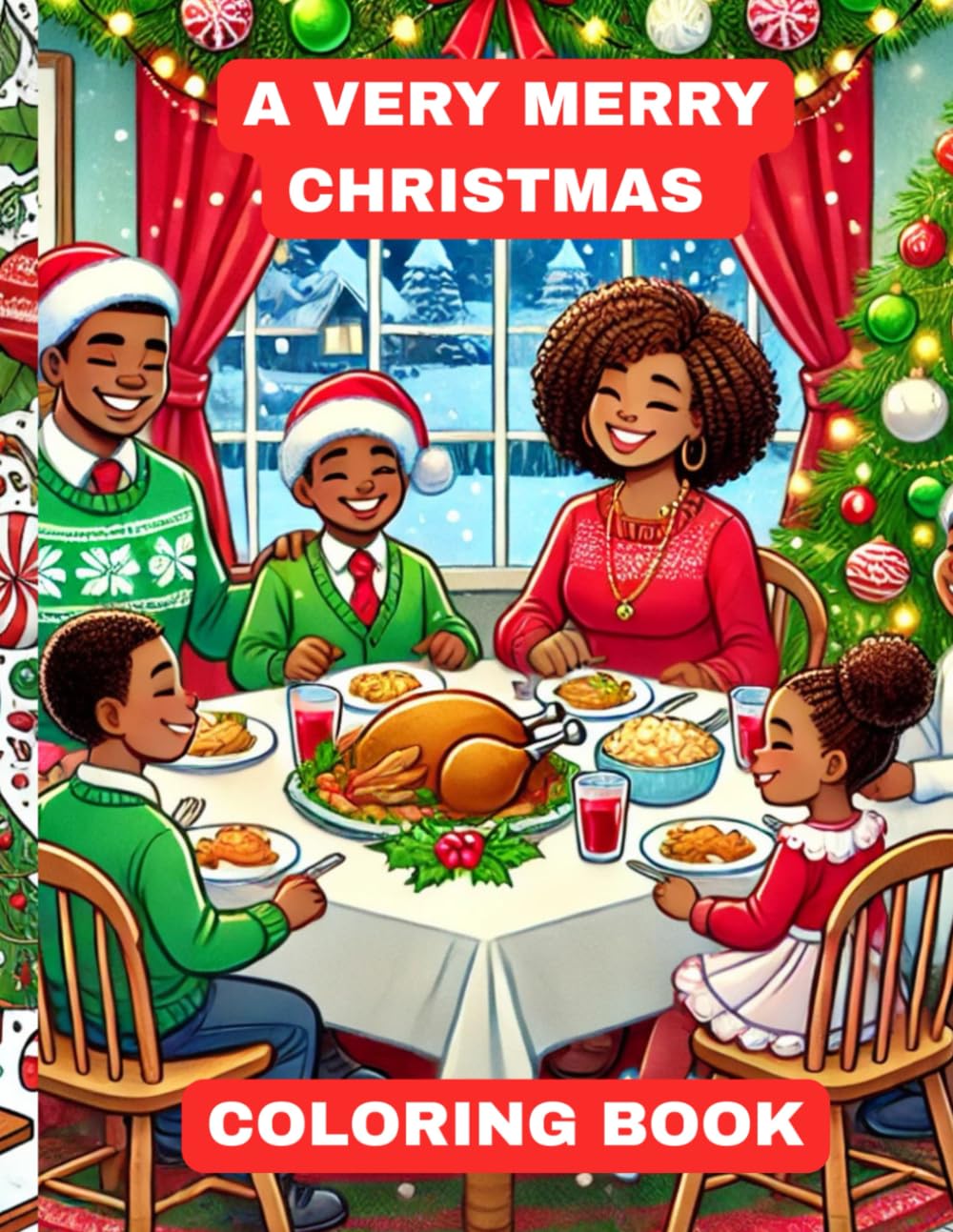A Very Merry Christmas Coloring Book