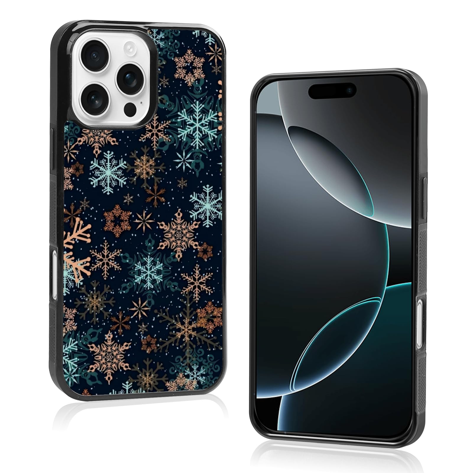 Coque iPhone 16 Pro Max antidérapante évite les chutes avec style Noël - 8
