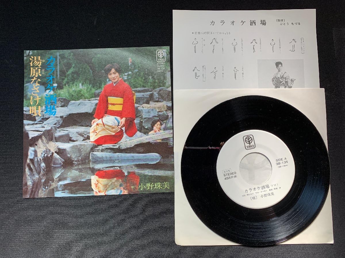 7” EP シングル 小野透 お月さん内緒だよ カバーポップス 和モノ 昭和歌謡 Amazon.co.jp: ♭♭♭EPレコード 小野珠美 カラオケ酒場/湯原なさけ唄