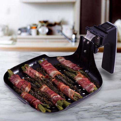 Miniatura 2 de Nuwave Brio Digital Air Fryer Exclusivo Accesorio para Sartén para Parrilla Interior (Bandeja para Parrilla)