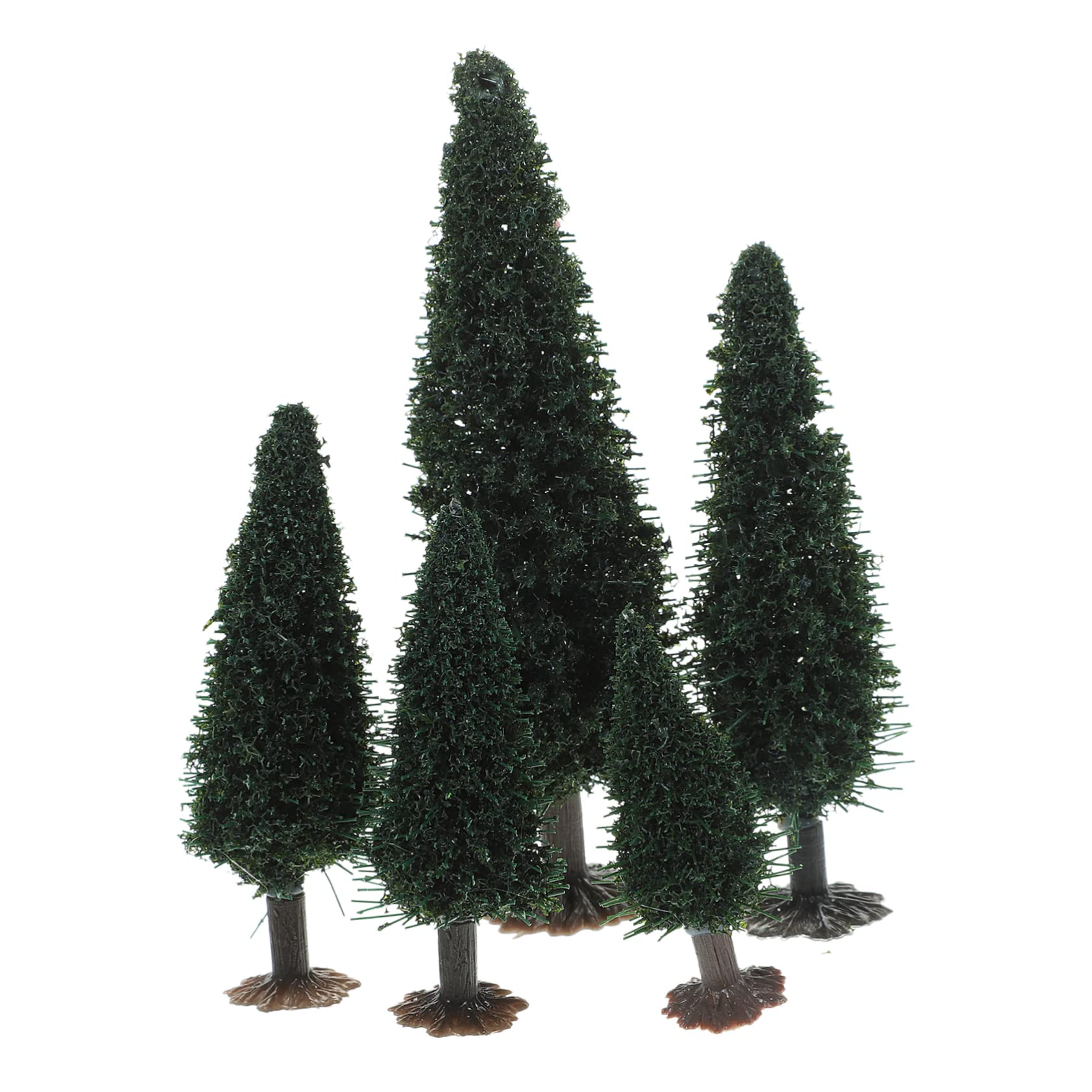 VILLCASE Árboles De Diorama 60 Piezas Modelo de Paisaje de árbol pequeño Mini arboles decoración Vegetal Modelos decoración de árboles arboles en Miniatura para Manualidades Tridimensional