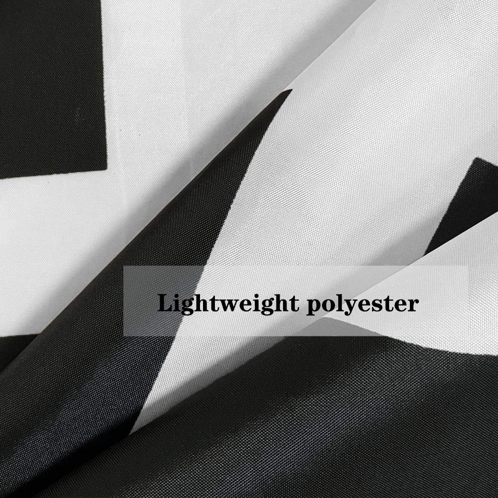 Double Sided Pow Mia Flag 2x3 Outdoor- UV Fade Resistant 3Ply Black Pow Flag Banner with 2 Brass Grommet-Memorial Veterans,Armed Forces,Military Prisoner Flag