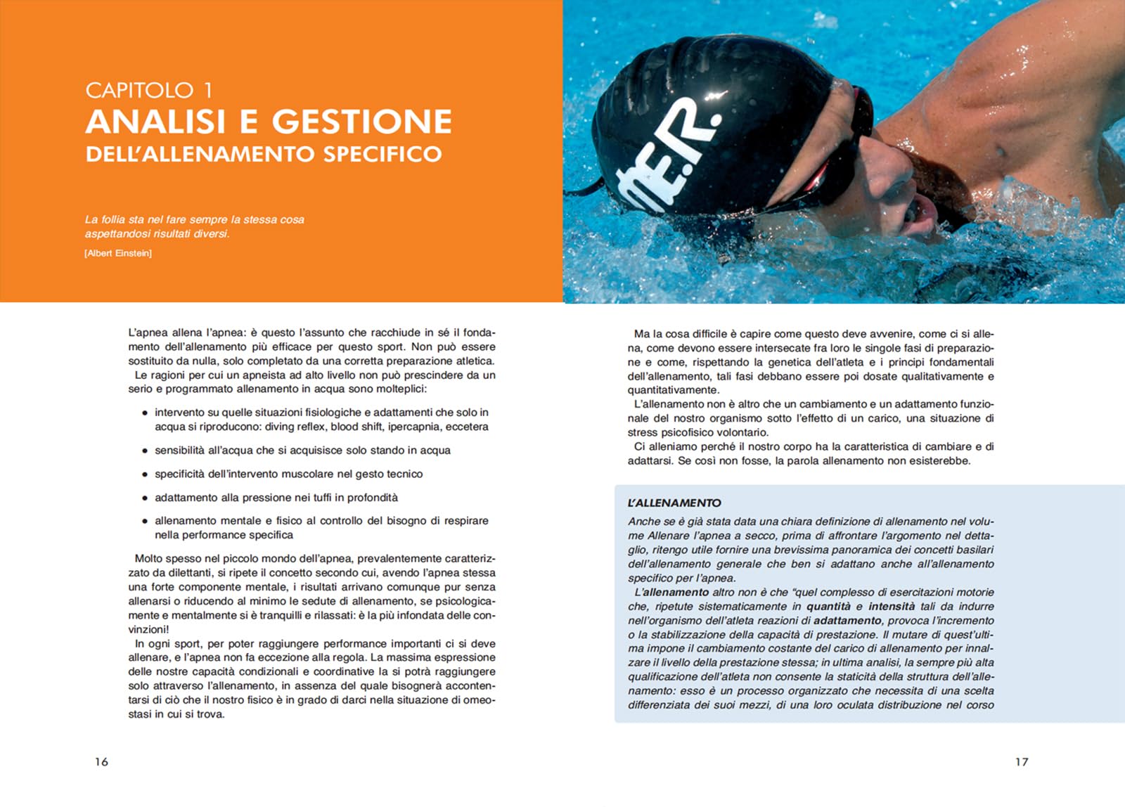 Allenamento specifico per l'apnea. Apnea profonda, statica e dinamica