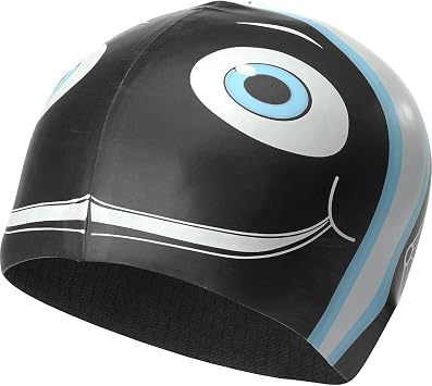 TYR Happy Fish Junior Silicone Cap