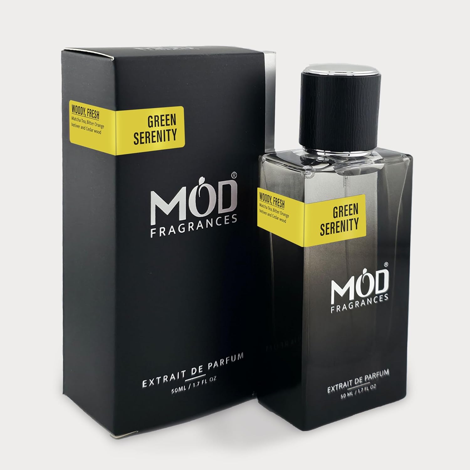 Mod Fragrances Green Serenity Perfume For Women and Men - Inspired By The Matcha 26 Designer Perfume Long Lasting Woody Fresh Fragrance Extrait De Parfum 50ml