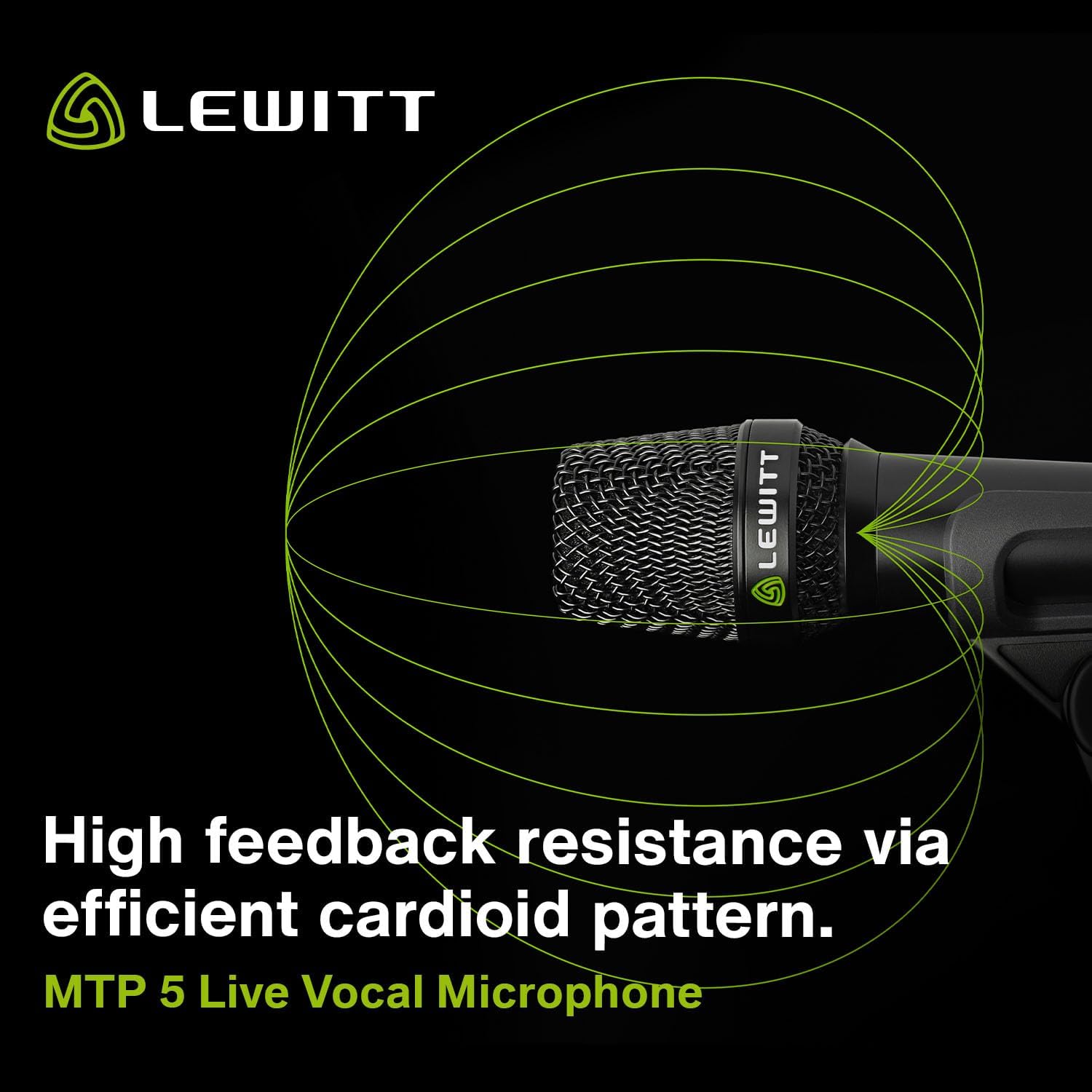 Lewitt Audio MTP 5 Handheld Cardioid Dynamic Mic