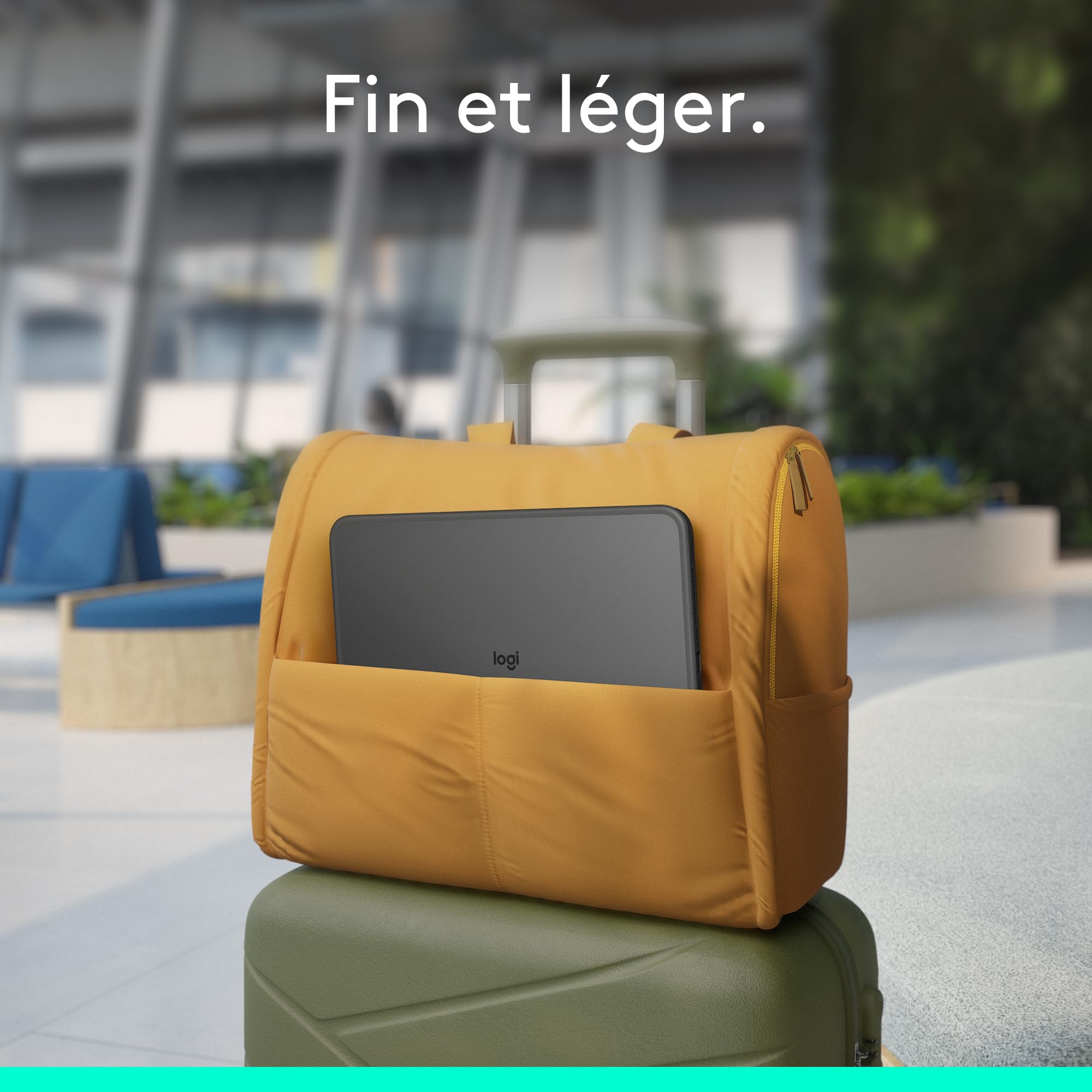 Logitech Combo Touch, étui Clavier pour iPad Pro 11 Pouces (M4 et M5)(2024 et 2025), FRA AZERTY, rétroéclairé Amovible avec Support, Saisie Confortable, Mode Multi-Usage - Graphite