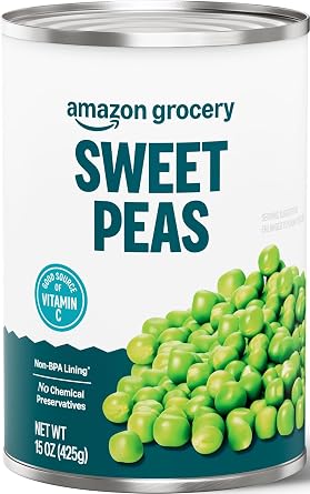 Amazon Grocery, Sweet Peas, 15 Oz