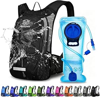 Hydration Pack, Insulated Hydration Backpack with 2L BPA Free Water Bladder and Storage, Hiking Backpack for Men, Women, Kids for Running, Cycling, Camping - Keep Liquid Cool up to 5 Hours