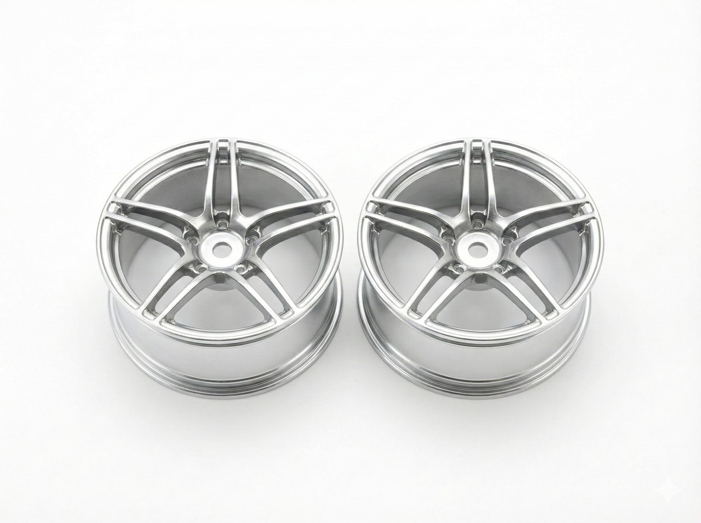 Amazon | 【MIKUNI FACTORY】AVS model T5 matte silver ホイール 2個