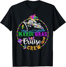 Mardi Gras Cruise Crew Trip New Orleans Family Matching T-Shirt