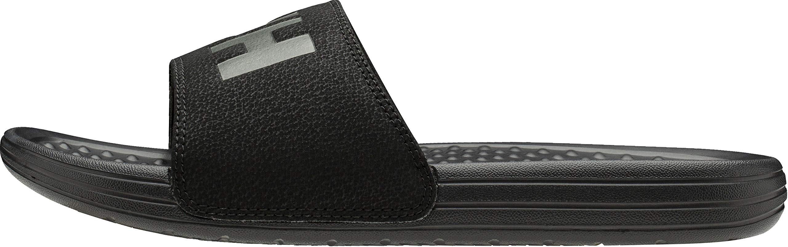 Helly Hansen Women's Black Gunmetal Hh Easy On-Off Style Comfort Slide Black 5