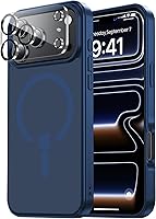 Vista 90 de Funda Magnética para iPhone Air Compatible con MagSafe Resistente a Caídas de 16 Pies Cubierta Trasera con Sensación de Piel Mate a Prueba de Golpes