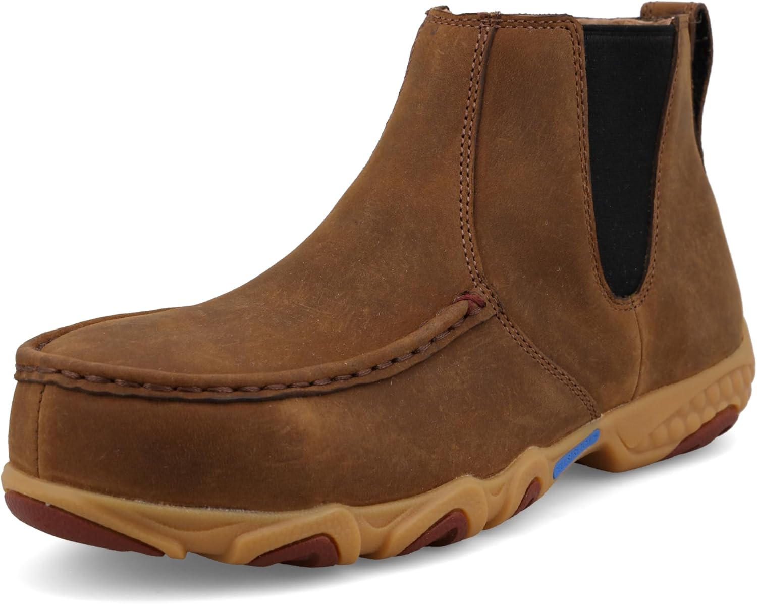 Twisted X Women's 4" Work Chelsea Nano Safety Toe Driving Moc