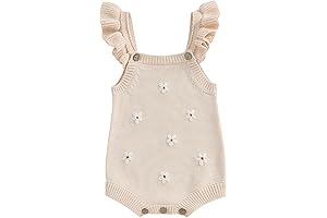 Adorable Newborn Knitted Romper for Summer Comfort and Style