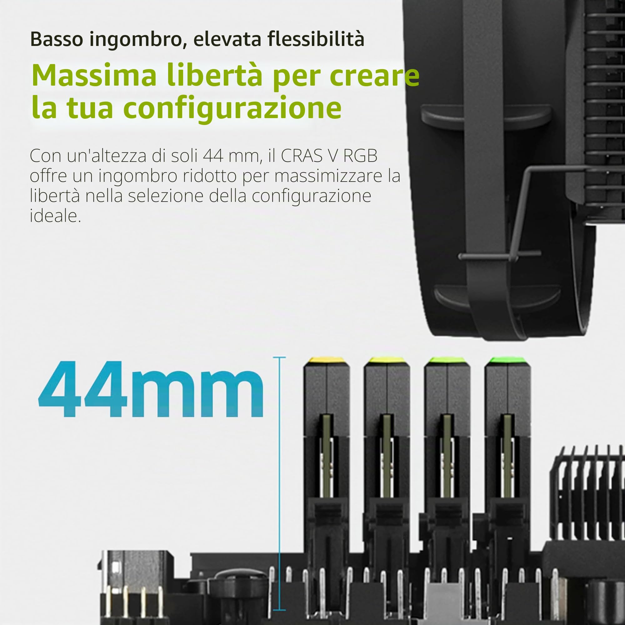 Klevv CRAS V 32GB [2x16GB] DDR5 Gaming RAM 6000MHz CL30 Memory Module Kit memoria 288-pin DIMM (32GB [16GBx2] KLEVV CRAS V RGB 6000Mhz CL30 DDR5 Kit, Black)