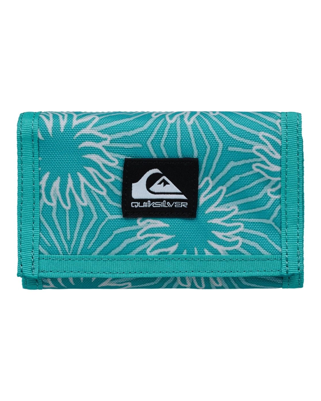 Quiksilver Men's Blue The Everydaily Tri-Fold Wallet - Size: S