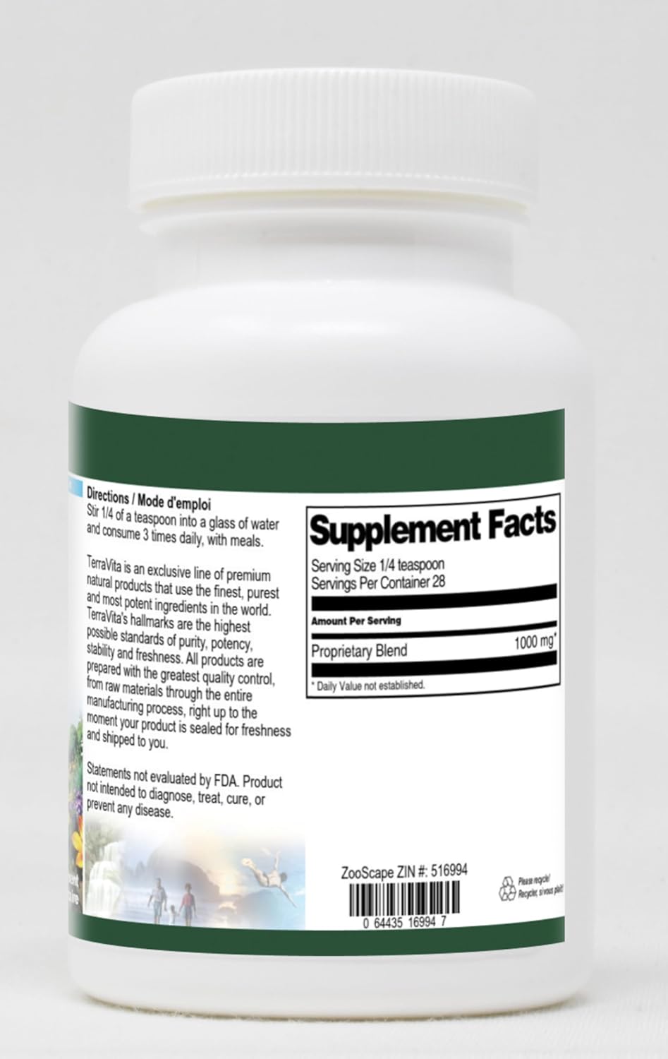 Feverfew and Valerian Combination Powder (1 oz, ZIN: 516994) - 3 Pack