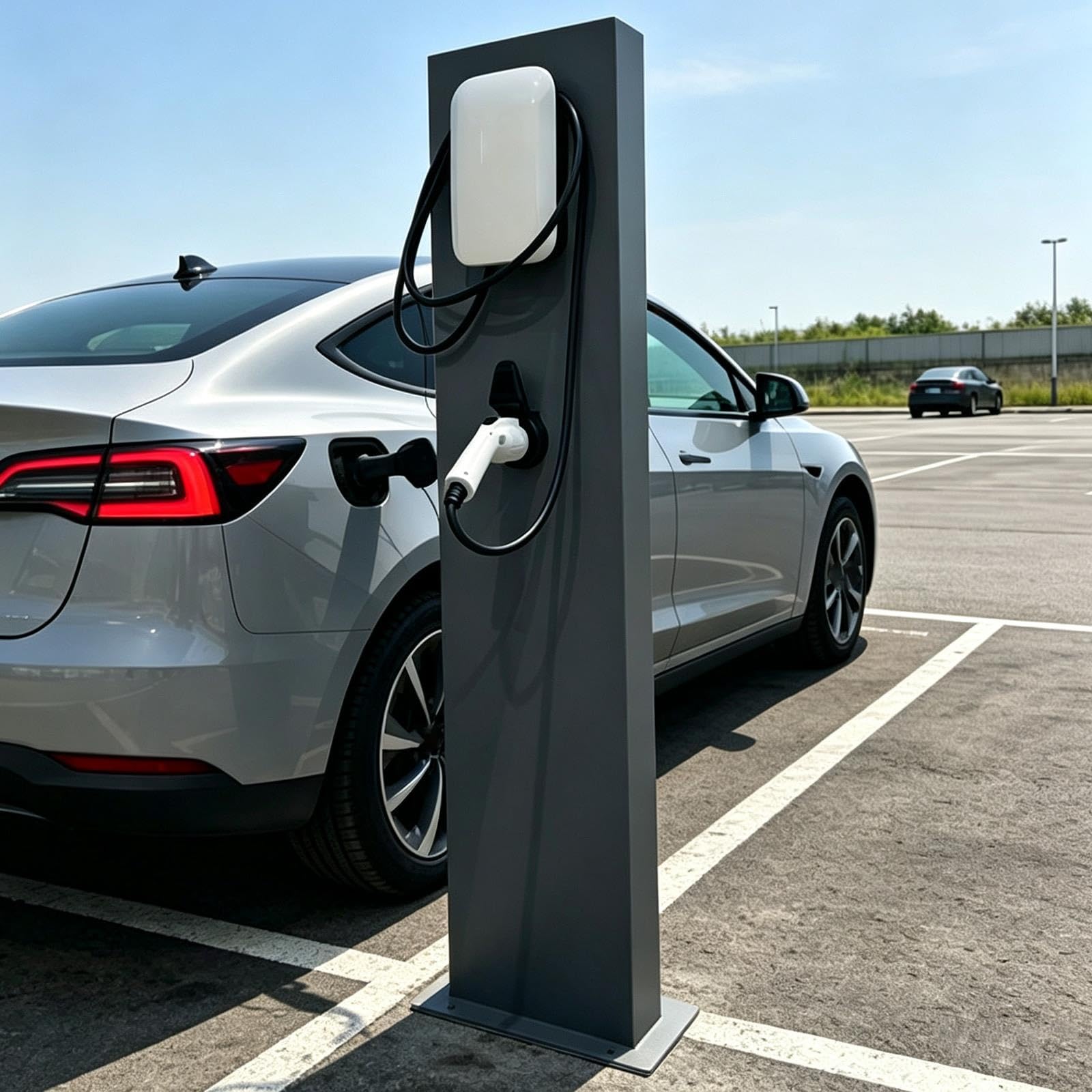 Supporto Esterno per Caricabatterie per Auto EV, Colonnina di Ricarica EV