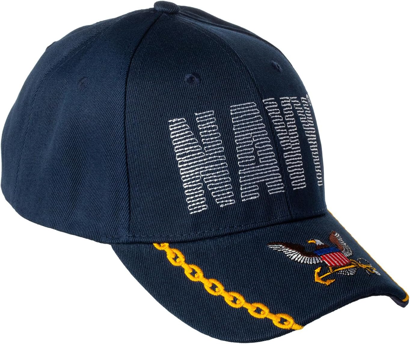 Artisan Owl Officially Licensed Navy with Logo on Bill Embroidered Baseball Cap - Image 3