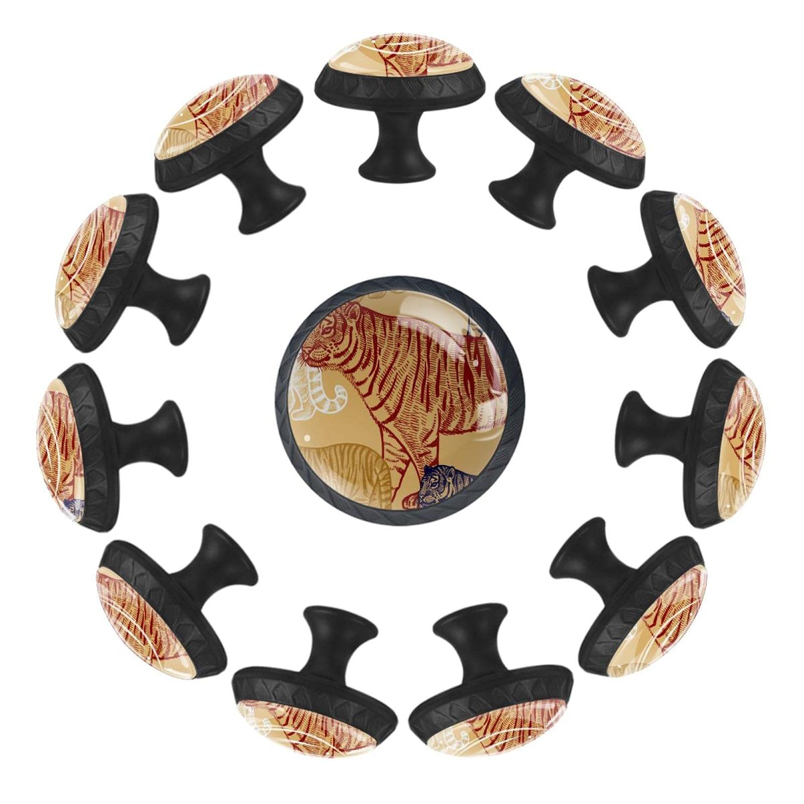 Bouton de tiroir pour securiser et embellir la chambre bebe avec le lot de 12