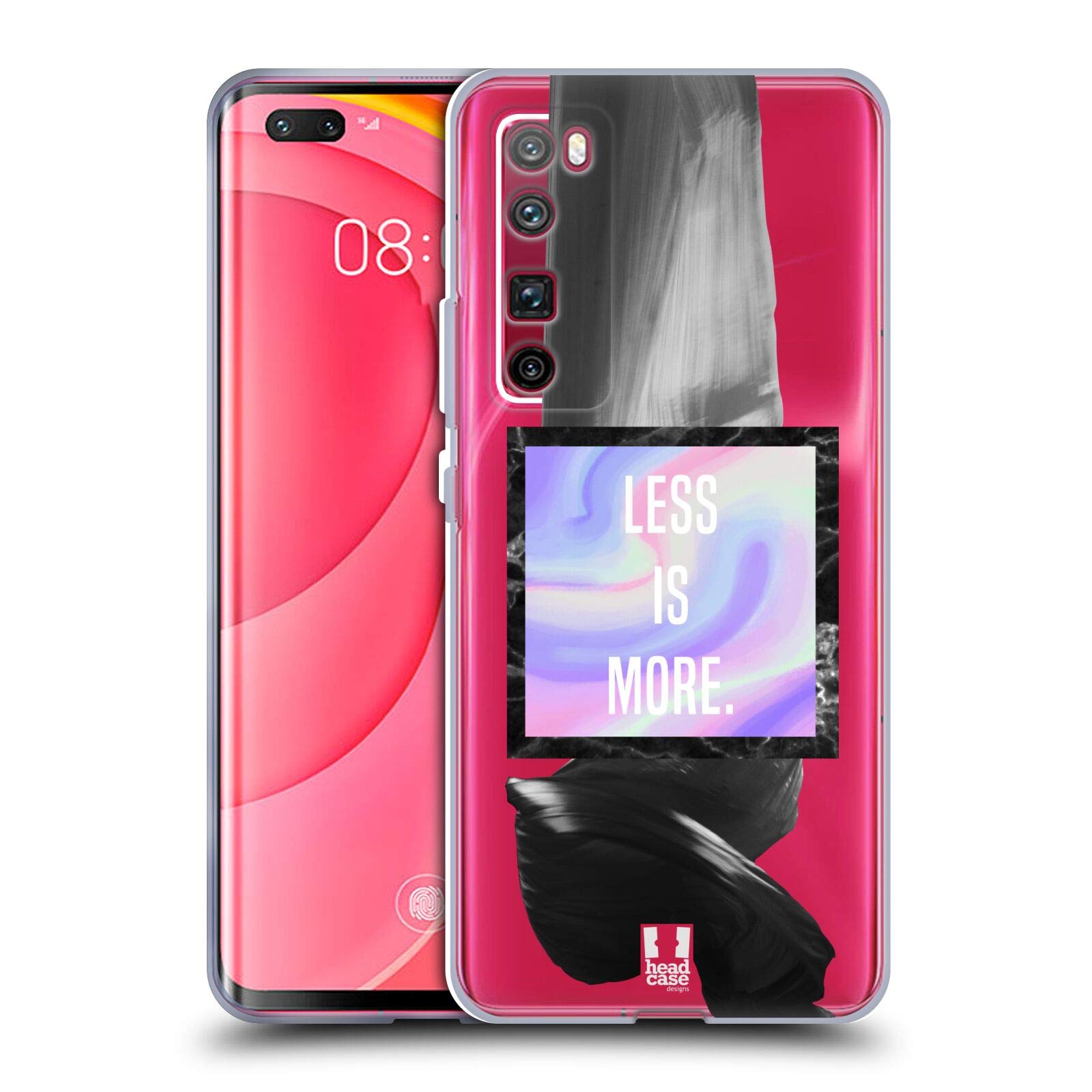 Less Is More Sassy Holographic Soft Gel Case Compatible With Huawei Nova 7 Pro 5G