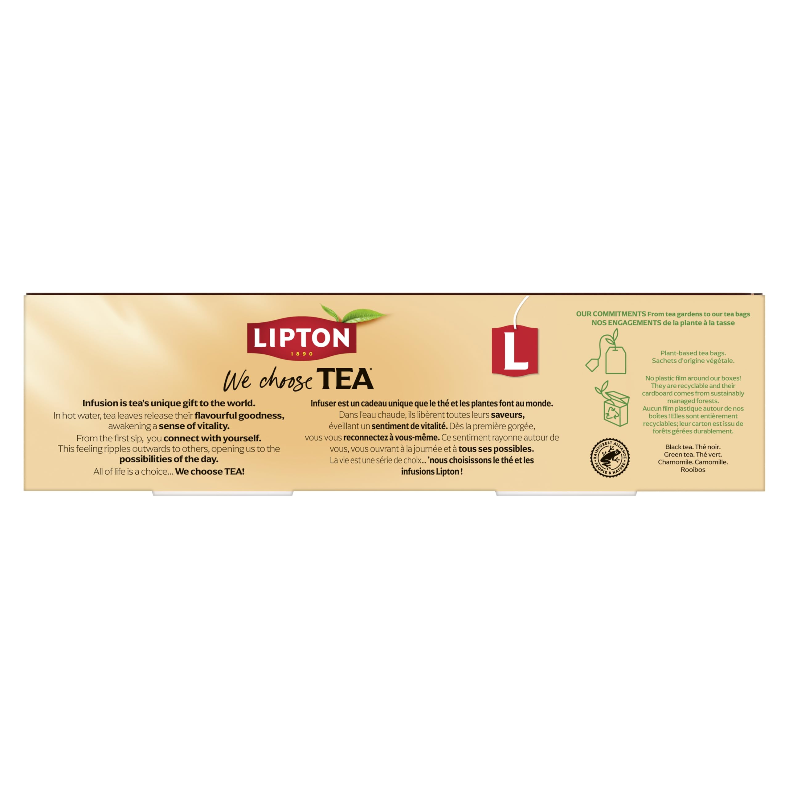 Lipton | Premium Collection | 180 Teebeutel mit 12 Tee Sorten | für Küche, Büro & Gastronomie | Schwarztee, Grüntee & Kräutertee | pflanzenbasierte, einzeln verpackte Sachets