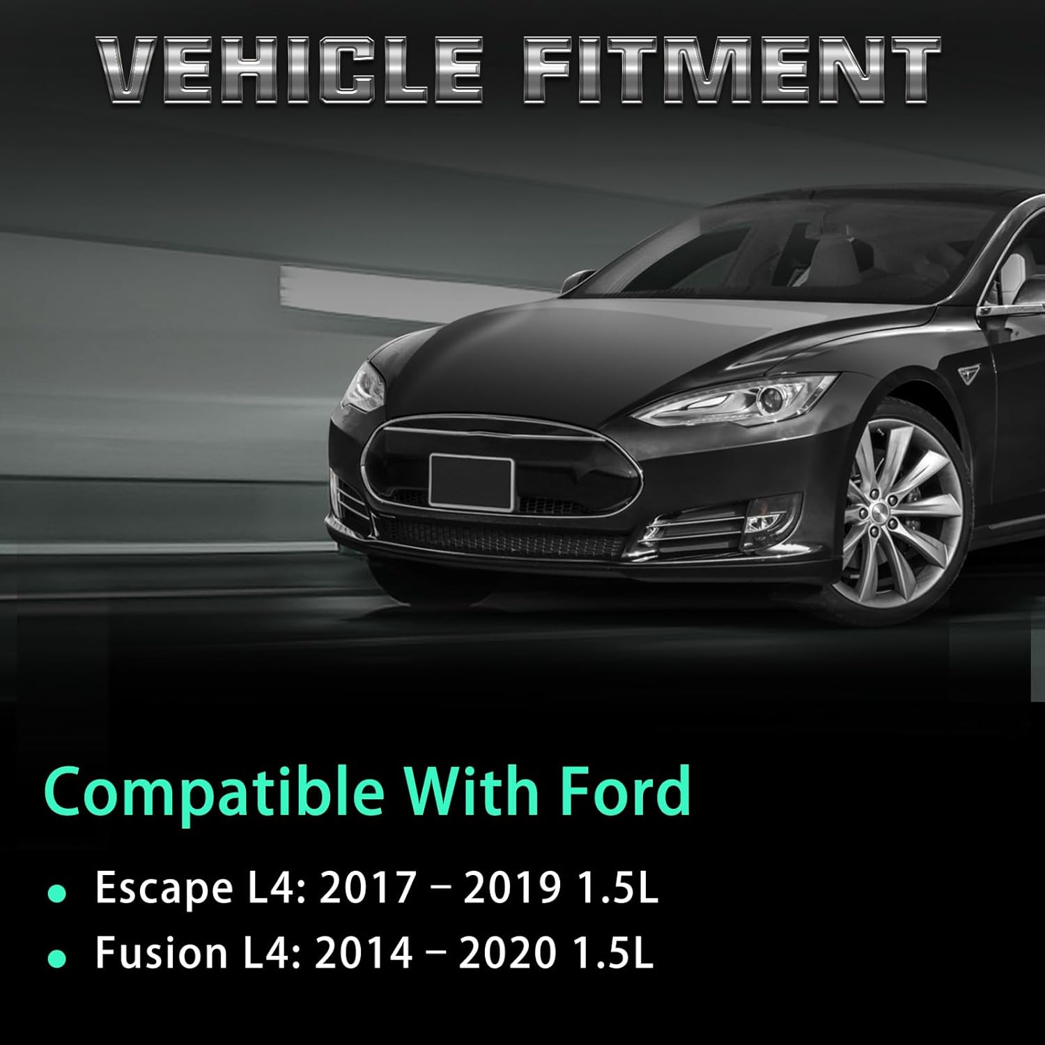 Set of 4 Ignition Coil Pack UF735 with Iridium Spark Plugs SP539 Fit for Ford Fusion 1.5L 2014-2020 and Escape 1.5L 2017-2019 Replace DS7Z12029A DG554 C880 GN10645