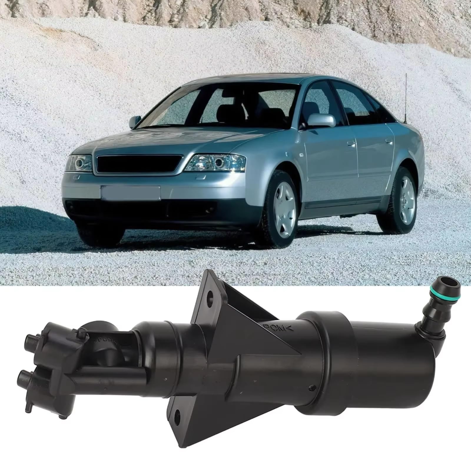 Compatible Con Para A6 Para 4B 1997-2004 Boquillas De Lavado De Faros Pulverizador Accesorios Para Automóviles 4B0955102 Limpieza faros