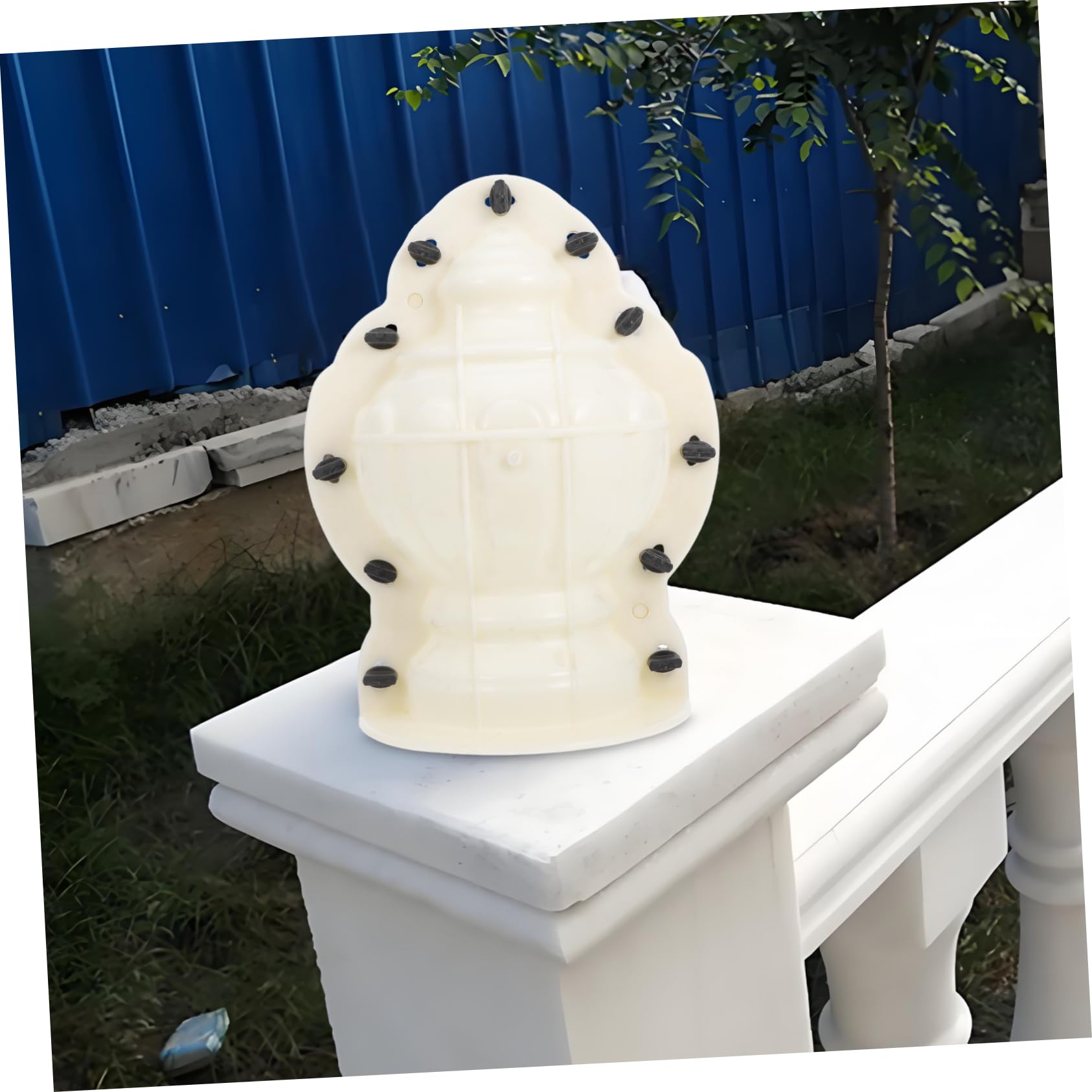 TOYANDONA Moule Boule pour Console Jardin Moule Balustrade Plastique Clôture Béton Création Décoration Intérieure