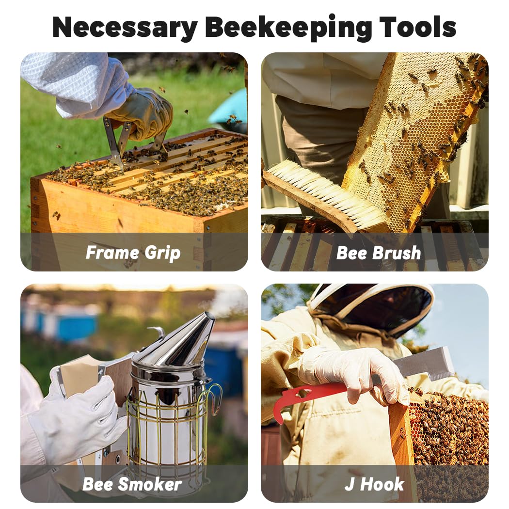 30PCS Beekeeping Supplies - Starter Kit & Beekeeping Tools