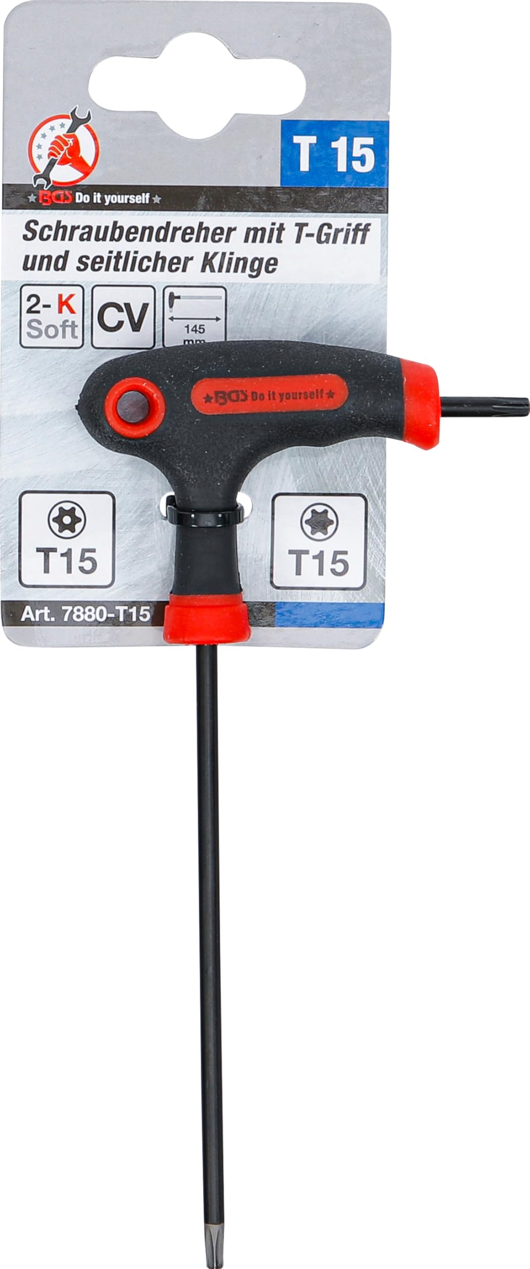Jeu De Tournevis BGS Do It Yourself Avec Poignée En T - Set De Tournevis De Qualité
