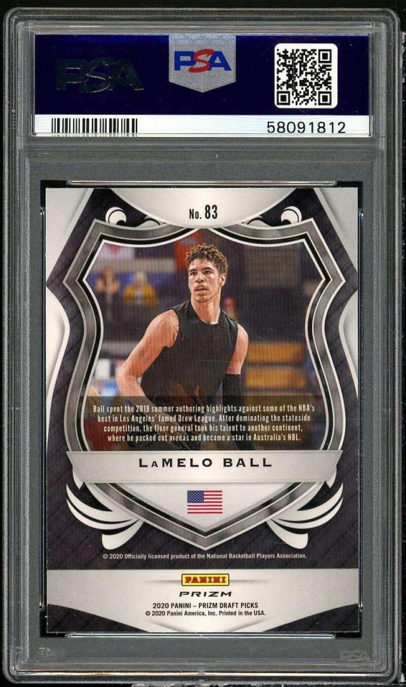 Amazon.com: LaMelo Ball Rookie Card 2020-21 Panini Prizm Draft
