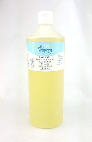The Soapery Castor Oil Organic Cold Pressed 1 litre -