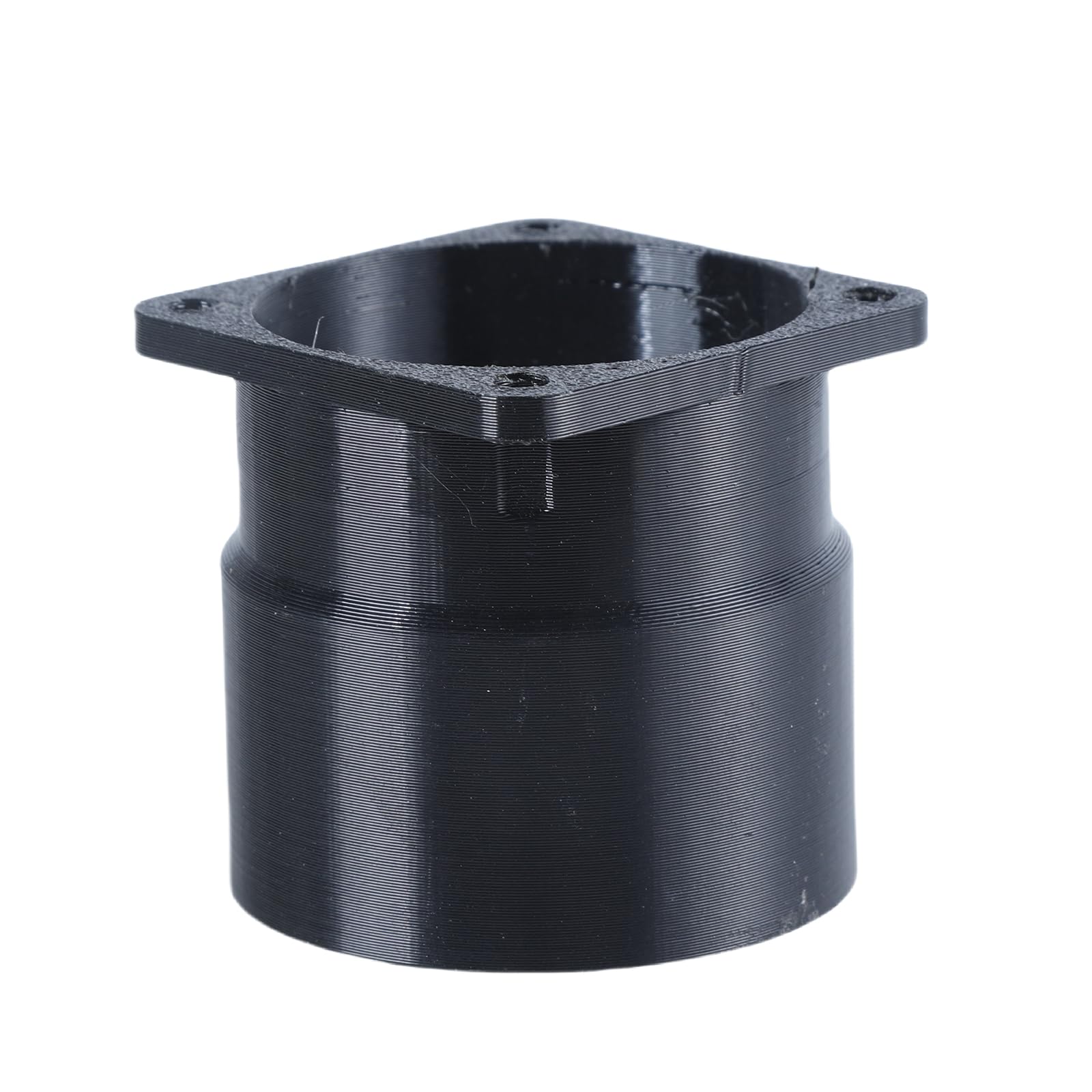 Duct Connectors Flange Inlet Fittings Straight Pipe Flange Ventilation Pipe for Heating Cooling Ventilation HVAC Duct