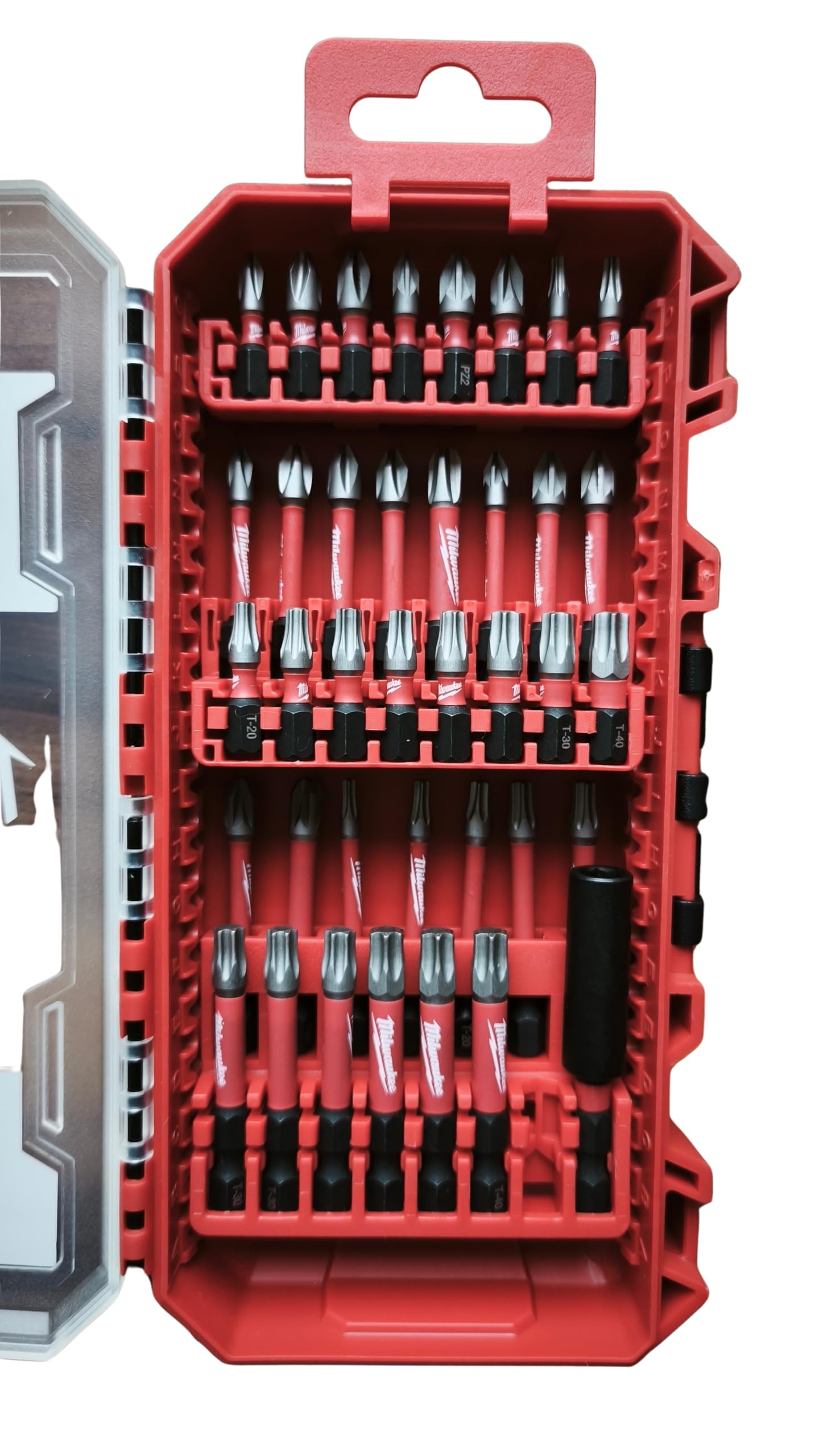 Milwaukee 4932492009 Shockwave Bit Set 38-teilig Neue Box, confezione assortita